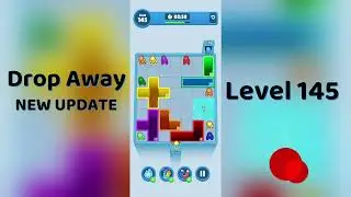 Drop Away Level 145 Walkthrough - NEW UPDATE | Step-by-Step Guide 🧠 | SolutionGuruji