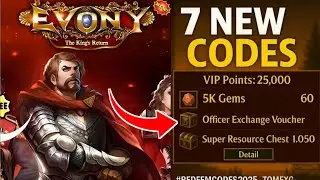 UPDATE⚡ EVONY THE KING'S RETURN CODES IN JUNE 2025 | NEW GIFT CODES JUNE 2025