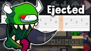 Ejected - Friday Night Funkin' (vs Impostor V3) - Guitar tutorial (TAB)