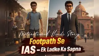 Footpath Se IAS &ndash; Ek Ladke Ka Sapna | Poor Boy to IAS Officer 🔥🔥 | #motivational #story #hindi 