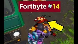 Fortnite Fortbyte 14 / Fortbite 14 |  Found within an RV park fortnite | Fortnite 14 location