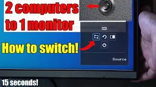 Как изменить источник на мониторе SAMSUNG