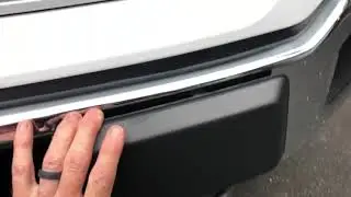 2019 F-150 front bumper cover or pads removal