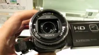 SONY HDR-PJ670の外観はこんな感じ[exterior,レビュー,review,ソニー,video,camera,camcorder]