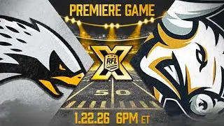 RFL Season X: Snowhawks vs Bulls Preseason Week 1 | Madden 26 Teambuilder Franchise!