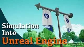 Cloth Simulation to UE5 || Houdini tutorial