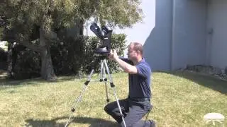 Orion StarBlast AutoTracker Altazimuth Mount Tripod - Orion Telescopes