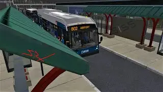 Omsi 2 - Cayuga USA 0.7.6 - Route 802 Cargo City Shuttle