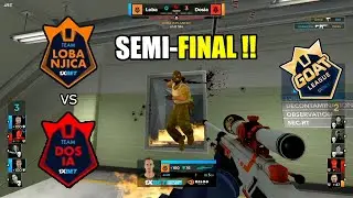 Team Lobanjica vs Team Dosia - HIGHLIGHTS - NUKE - 1xBet GOAT League SEMIFINAL - CSGO 2023.