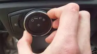 Как включить фары на Ford Fusion Escape 2012-2017 годов выпуска