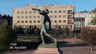 Joensuu, Finland by drone - DJI Mini 5 Pro, 28.9.2025