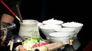 Ichiriki gives in studio cooking demonstration