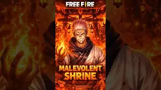 The King of Curses Unleashes Malevolent Shrine 💀🔥 #freefire #shorts #sukuna