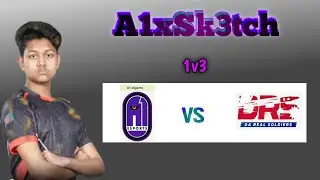 @SK3TCHGG 1v3 vs DRS gaming 🇳🇵|| A1 vs DRS || TapaTap