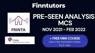 CIMA MCS Frinta Pre-seen Analysis - Feb 2022