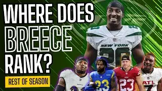 Where Breece Hall Ranks | Rest-of-Season RB Rankings (2024)
