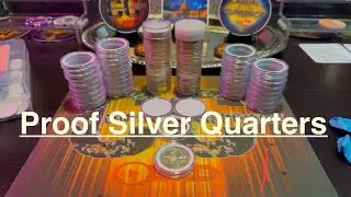 What I Found In Two Rolls Of Proof Silver Quarters