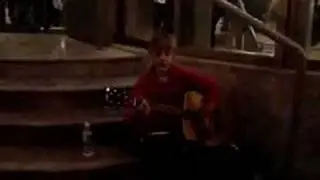 Justin Bieber in Stratford, outside the Avon
