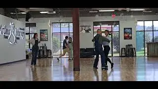 Tango turn practice w/JR