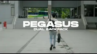 TAS LAPTOP BACKPACK TERBAIK!! PEGASUS DUAL BACKPACK