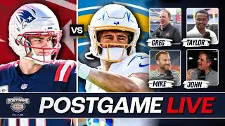 Patriots Defeat Chargers in Wild Card Round | Patriots Postgame Show on CLNS Media