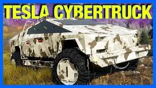 Snowrunner: настройка и тест-драйв Tesla Cybertruck!! (Snowrunner часть 4)