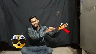 Magic trick हमने चाकू से अपना हाथ काट लिया☠️#experiment #science  