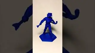 3D Print Timelapse. DnD Player Character. #3dprinting #dnd #dungeonsanddragons #timelapse