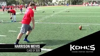 #2 Ranked Kicker (#10 Punter) in America | Harrison Mevis | Kohl's Kicking Camps