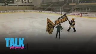 Boaz hangs out with Iceburgh