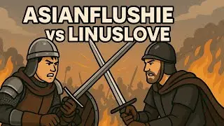 Никакой пощады: бой LinusLove против AsianFlushie заканчивается кровавой бойней 💀 | High Stakes P...