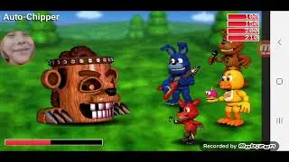 Boss fight в FNAF world 