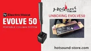 Electro Voice EVOLVE50 Kompakt PA Unboxing @ HotSound Store Cloppenburg