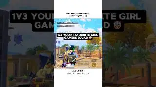 1v3 Payal gaming | Kaash plays | krutika gaming 🗿#bgmi #pubg #gaming