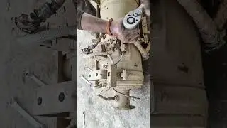 Tata 407 BS6 complete silencer ATS repairing Cleaning #tata #mechanic #repair #hardwork