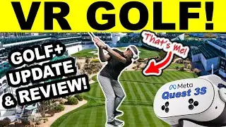 VR GOLF SIMULATOR UPDATE! GOLF+ Software & META QUEST 3S FULL REVIEW!