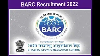 Barc new recruitment 2022 for scientific officers   with gate and without gate 2021-22