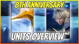 First Impressions on the 8th Anniversary Units & Crowns, Upgrades and NVA's [FFBE]