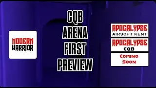 First preview of the CQB arena SUBSCRIBE for more updates. Opening dates to follow shortly