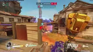 VIOLET #1 BRIGITTE MAIN ! GAMEPLAY OVERWATCH SEASON 24 TOP 500