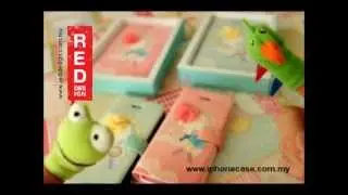 Genuine Korea Happymori Diary Type Design Leather Case for iPhone 5 Case - Mademoiselle
