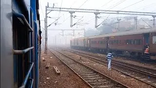 Non Stop Honking by 20411/Delhi Saharanpur SuperFast Express aka Toofan Memu