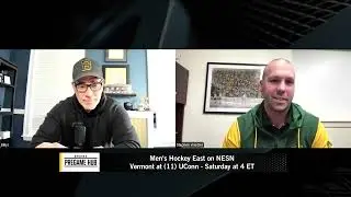 Мужской хоккей: тренер Видлер в предматчевом шоу NESN Bruins (14.01.2026)