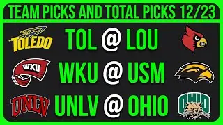 College Football Picks Today 12/23/25 NCAAF Betting Picks and Predictions