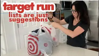 Target Run: When Your Shopping List Becomes a Suggestion! | Katie LeBlanc