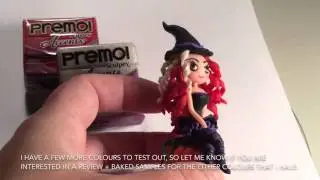 Polymer Clay &hearts; Review #01 &hearts; Premo Sculpey Accents &hearts; Red Glitter and Pearl &hearts; NikitaMaree
