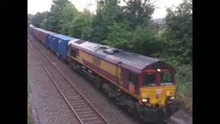 Freight from the chiltern main line and great western main line