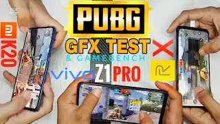 PubG GFX Tool,GameBench Testing on Realme X, Vivo Z1 Pro, Redmi K20, PubG Gameplay