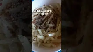 SPICY AND CRISPY FRIES #fries #friesrecipe #crispyfries #spicyfood #crispy