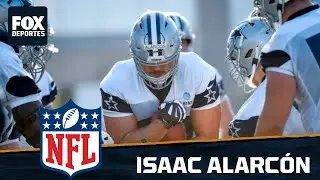 Isaac Alarc&oacute;n, por el sue&ntilde;o mexicano con los Cowboys: NFL